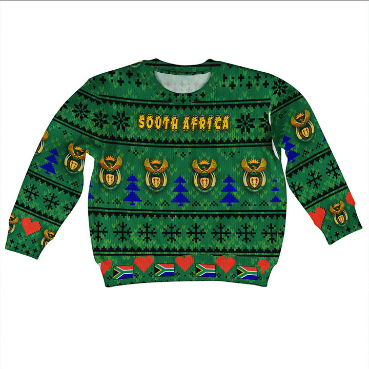 Afirca Zone Clothing - South Africa Christmas Kid Sweater A35