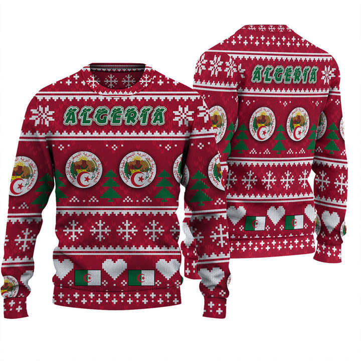 Africa Zone Clothing - Algeria Christmas Knitted Sweater A35