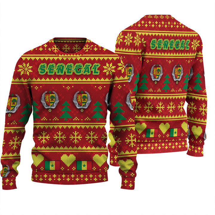 Africa Zone Clothing - Senegal Christmas Knitted Sweater A35