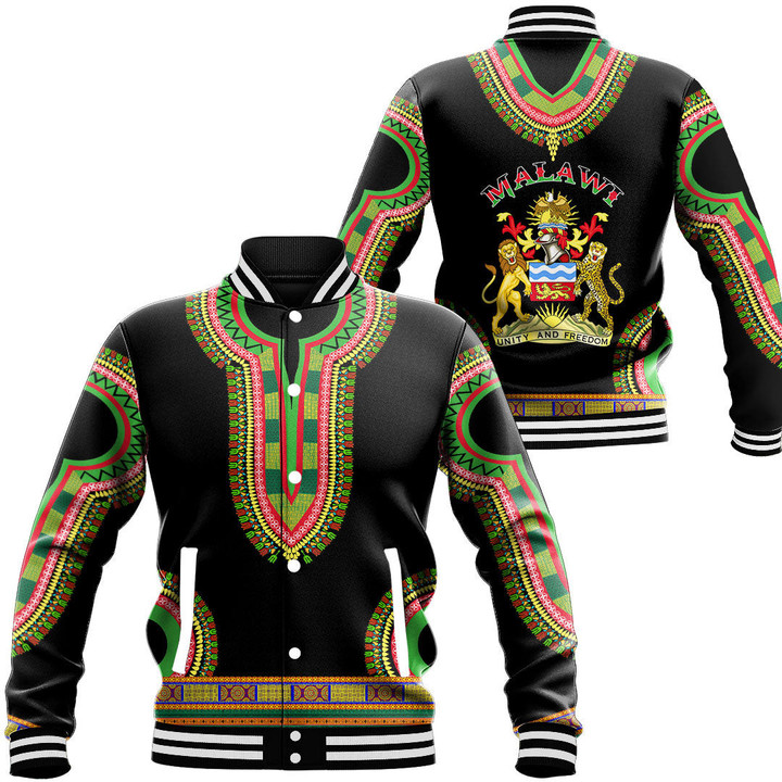 Africa Zone Clothing - Malawi Baseball Jackets A95