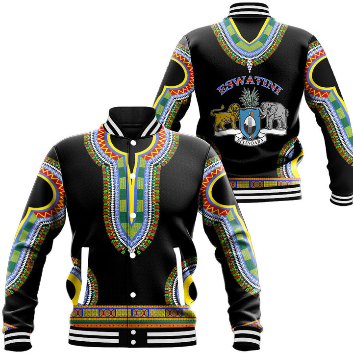 Africa Zone Clothing - Eswatini Baseball Jackets A95