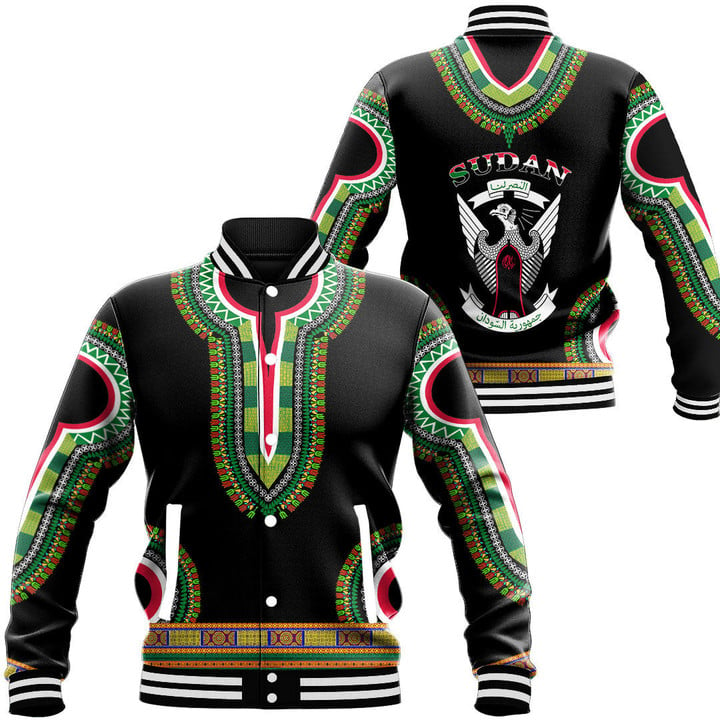 Africa Zone Clothing - Sudan Baseball Jackets A95