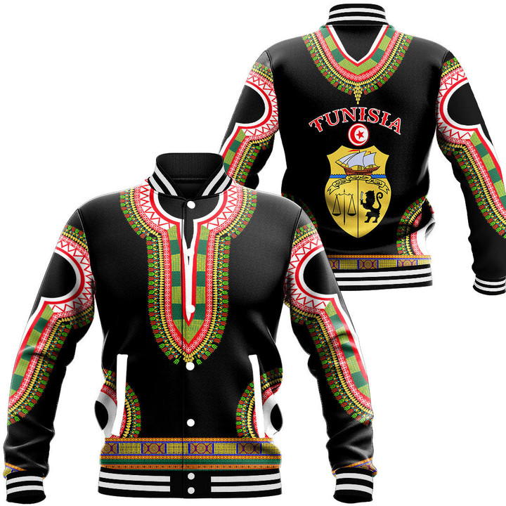 Africa Zone Clothing - Tunisia Baseball Jackets A95