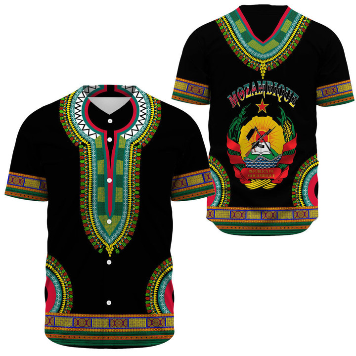 Africa Zone Clothing - Mozambique Baseball Jerseys A95