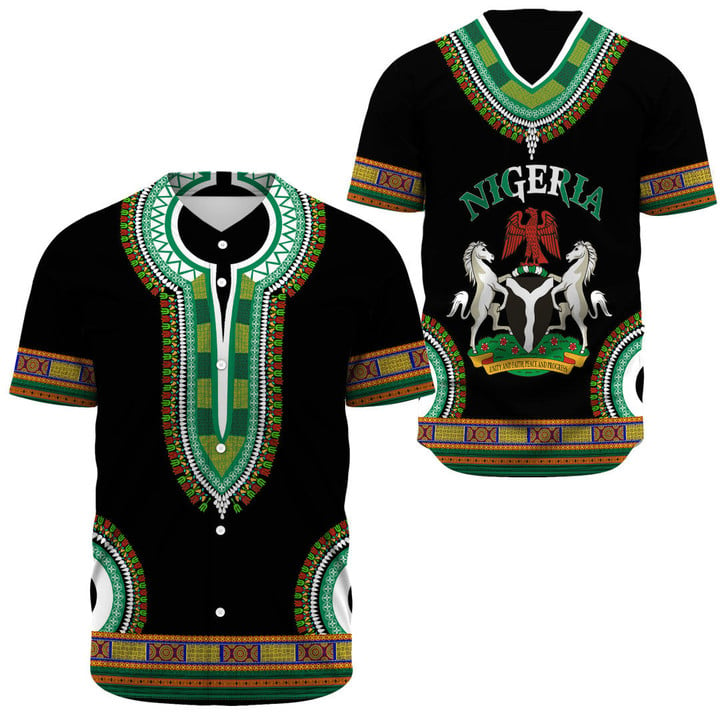 Africa Zone Clothing - Nigeria Baseball Jerseys A95