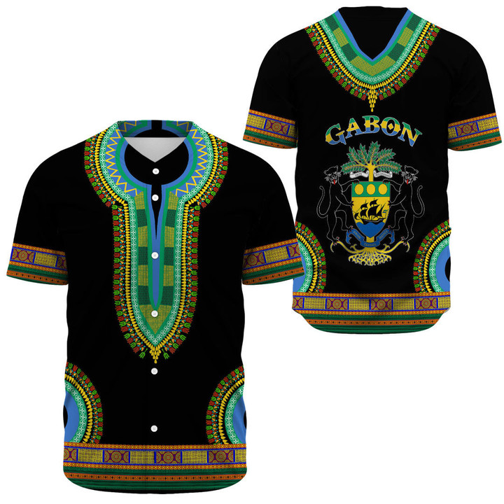 Africa Zone Clothing - Gabon Baseball Jerseys A95