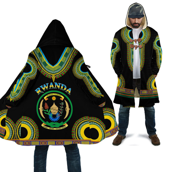 Africa Zone Clothing - Rwanda Hooded Coats A95
