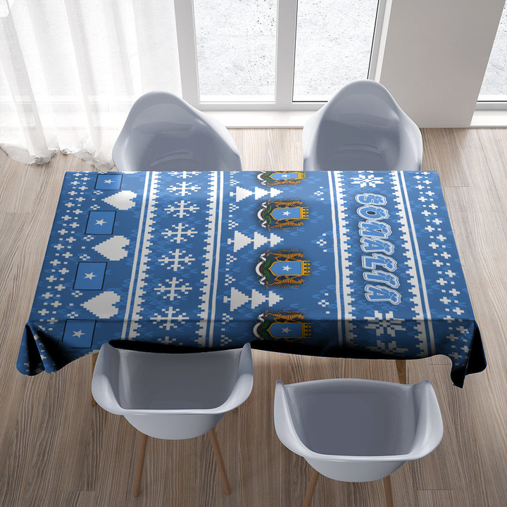 Africa Zone Christmas - Somalia Christmas Tablecloth A35