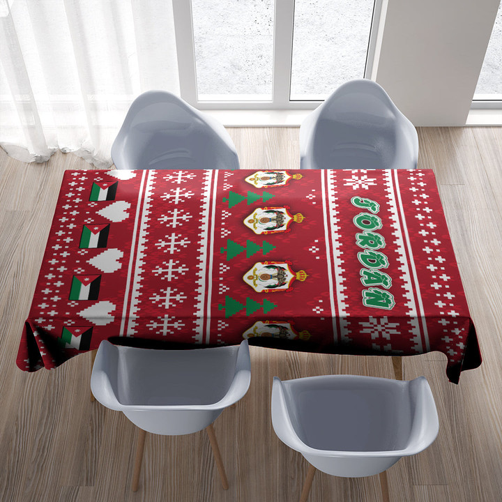 1sttheworld Christmas - Jordan Christmas Tablecloth A35