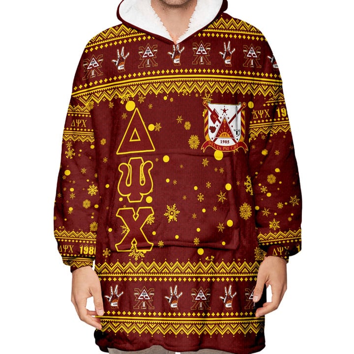 Delta Psi Chi Christmas Snug Hoodie A31 | Africa Zone