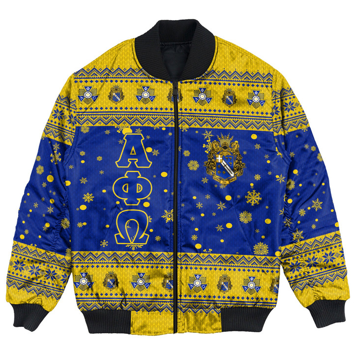 Alpha Phi Omega Christmas Bomber Jackets A31 | Africa Zone
