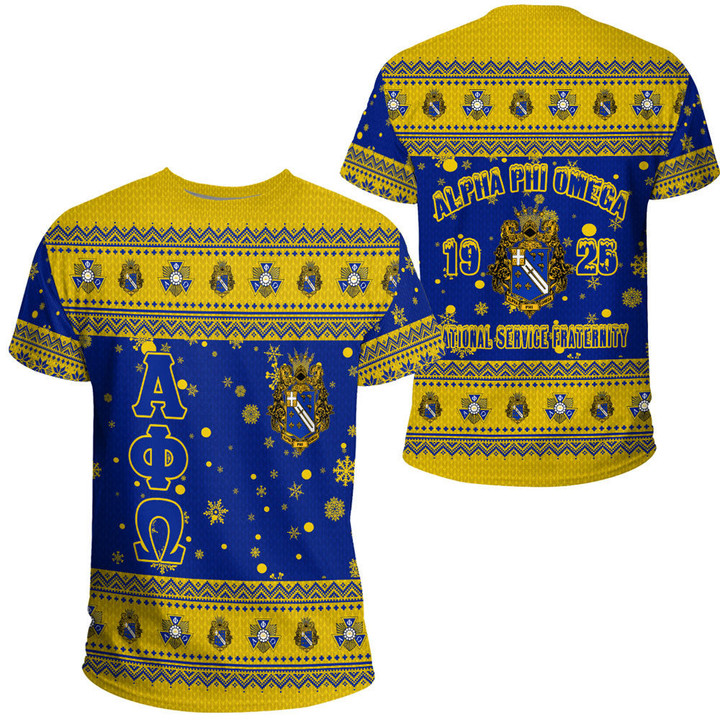 Alpha Phi Omega Christmas T-shirt A31 | Africa Zone