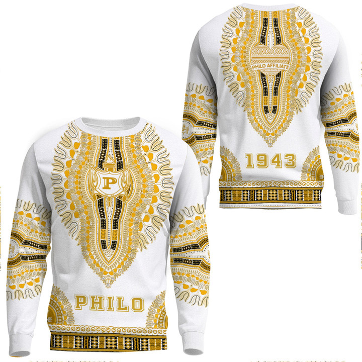 Philo Affiliates Dashiki Sweatshirts A31 | Africa Zone