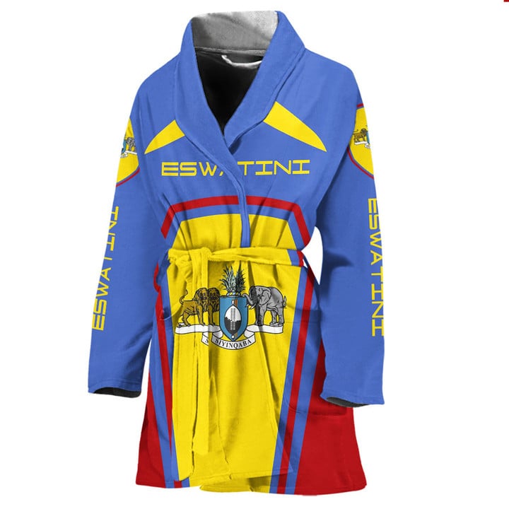 Africa Zone Clothing - Eswatini Formula One Bathrobe A35