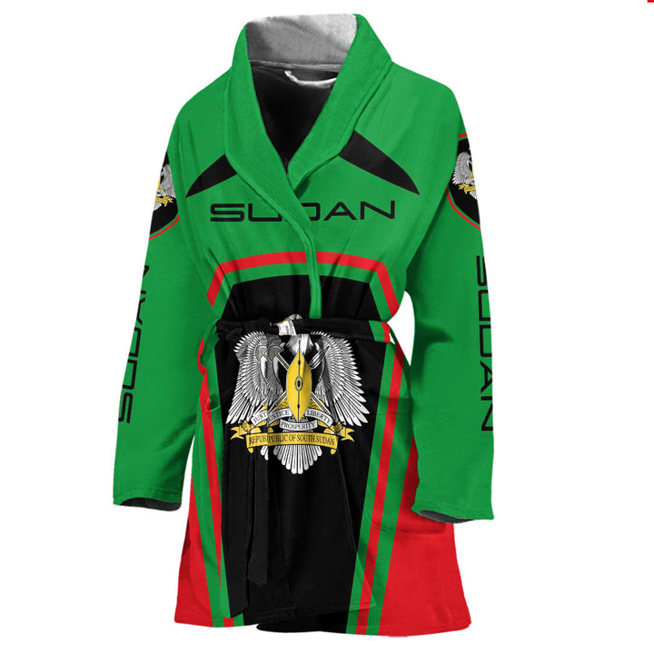 Africa Zone Clothing - Sudan Formula One Bathrobe A35