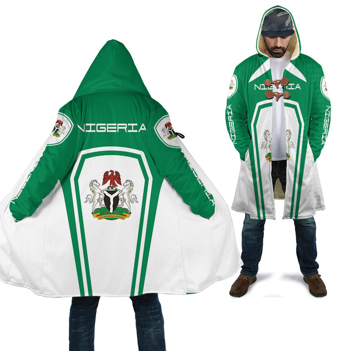 Africa Zone Clothing - Nigeria Formula One Cloak A35