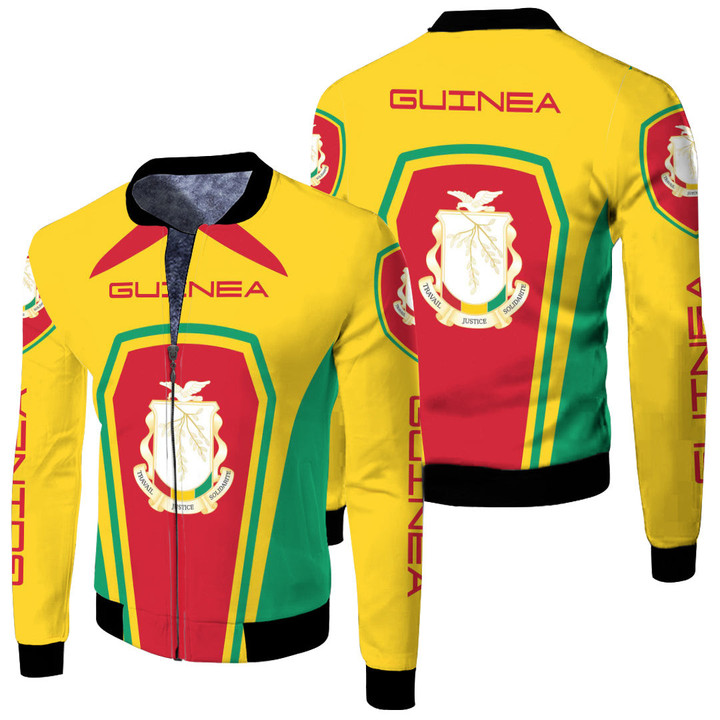 Africa Zone Clothing - Guinea Formula One Fleece Winter Jacket A35