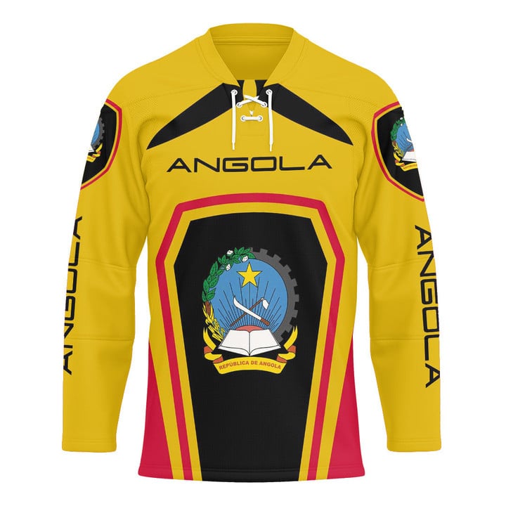 Africa Zone Clothing - Angola Formula One Hockey Jersey A35