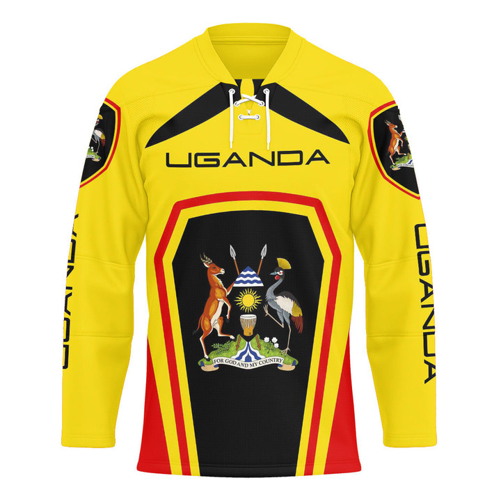 Africa Zone Clothing - Uganda Formula One Hockey Jersey A35