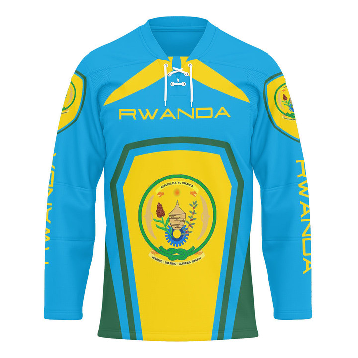 Africa Zone Clothing - Rwanda Formula One Hockey Jersey A35