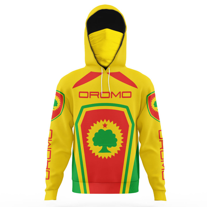 Africa Zone Clothing - Oromo Formula One Hoodie Gaiter A35