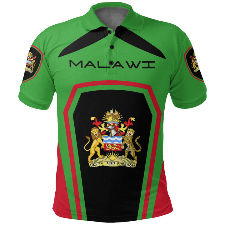 Africa Zone Clothing - Malawi Formula One polo Shirt A35