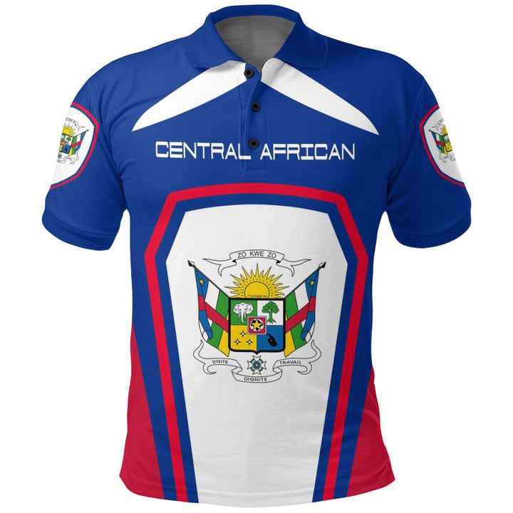 Africa Zone Clothing - Central African Formula One polo Shirt A35