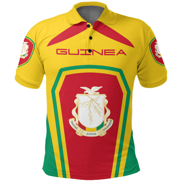 Africa Zone Clothing - Guinea Formula One polo Shirt A35
