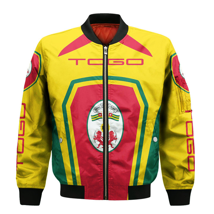 Africa Zone Clothing - Togo  Formula One Zip Bomber jacket A35