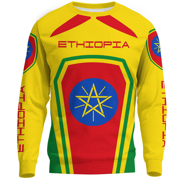 Africa Zone Clothing - Ethiopia  Formula One Sweatshirt A35