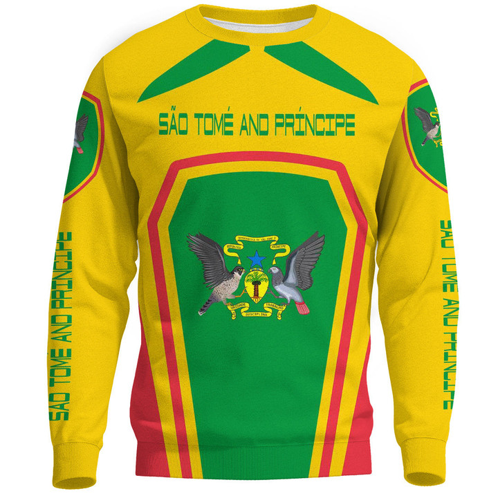 Africa Zone Clothing - São Tomé And Príncipe Formula One Sweatshirt A35