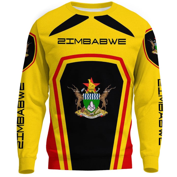 Africa Zone Clothing - Zimbabwe Formula One Sweatshirt A35