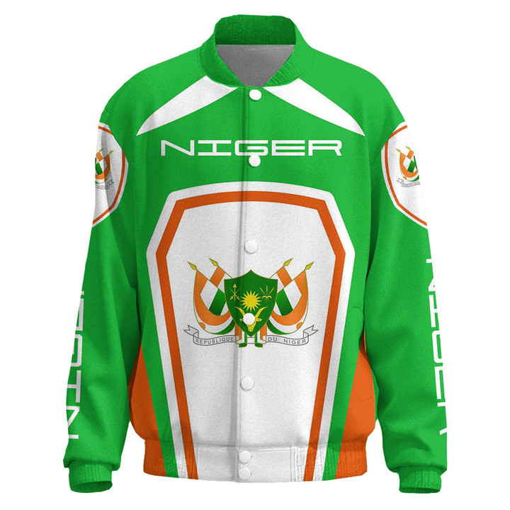 Africa Zone Clothing - Niger Formula One Thicken Stand Collar Jacket A35