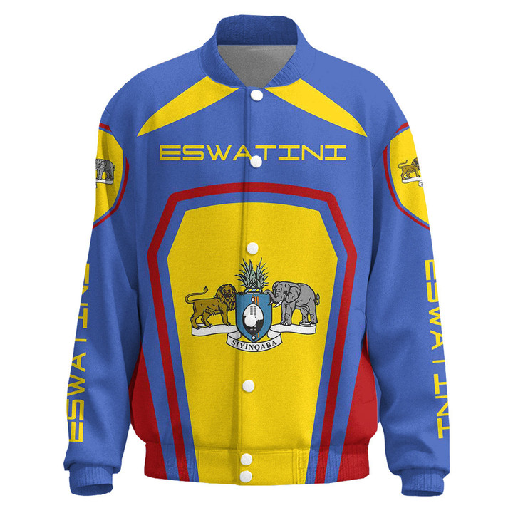 Africa Zone Clothing - Eswatini Formula One Thicken Stand Collar Jacket A35