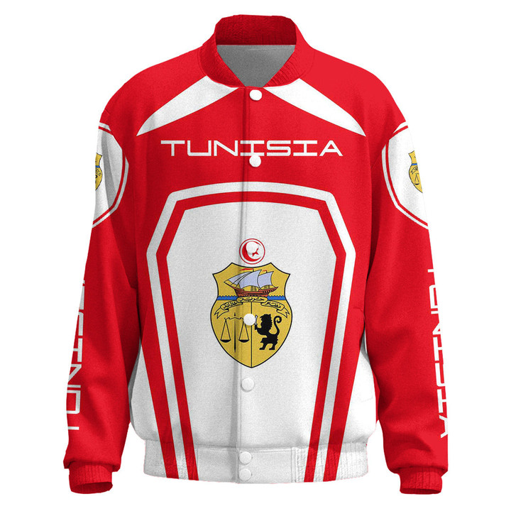 Africa Zone Clothing - Tunisia Formula One Thicken Stand Collar Jacket A35