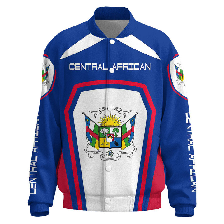 Africa Zone Clothing - Central African Formula One Thicken Stand Collar Jacket A35