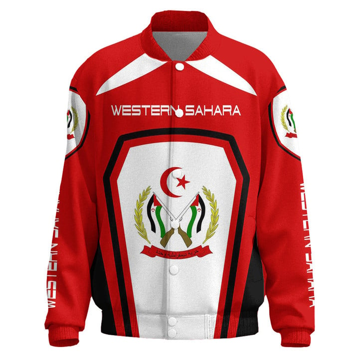 Africa Zone Clothing - Western Sahara Formula One Thicken Stand Collar Jacket A35