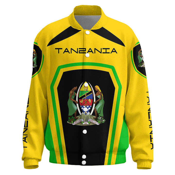 Africa Zone Clothing - Tanzania Formula One Thicken Stand Collar Jacket A35