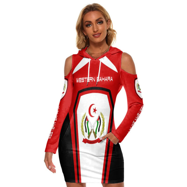 Africa Zone Clothing - Western Sahara Formula One Women's Tight Dress A35