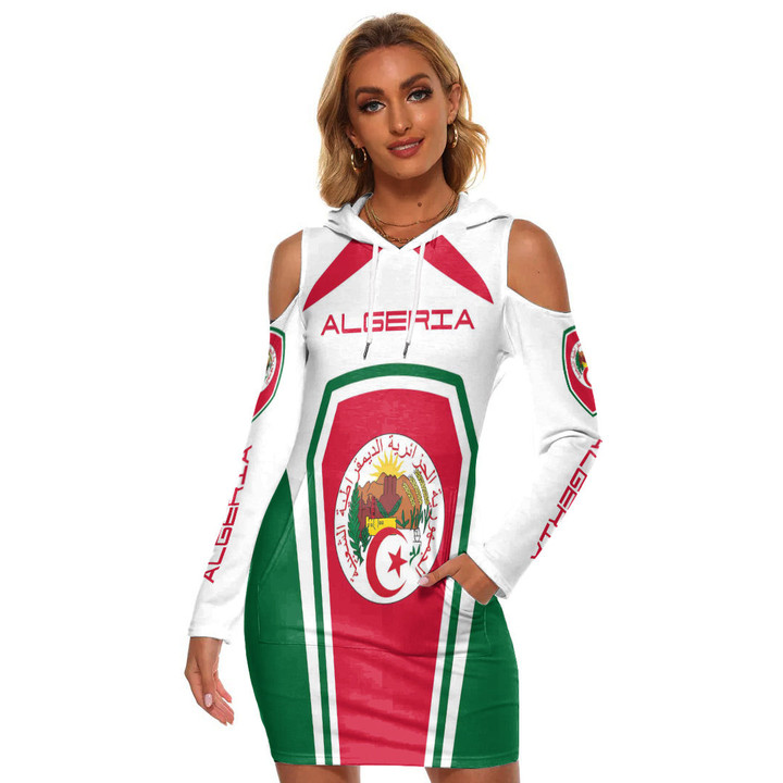 Africa Zone Clothing - Algeria Formula One Women's Tight Dress A35