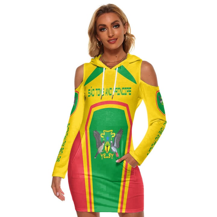 Africa Zone Clothing - São Tomé And Príncipe Formula One Women's Tight Dress A35