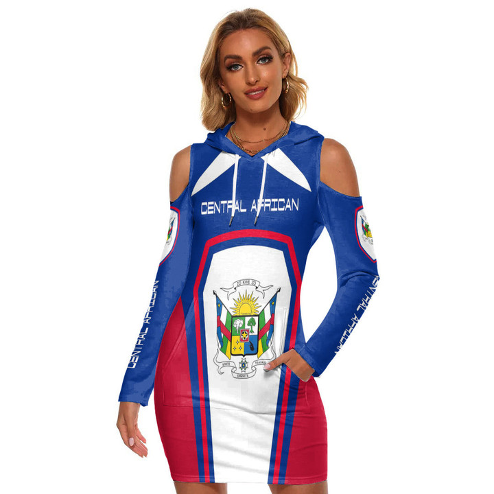Africa Zone Clothing - Central African Formula One Women's Tight Dress A35