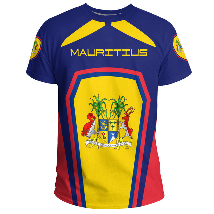 Africa Zone Clothing - Mauritius Formula One T-shirt A35