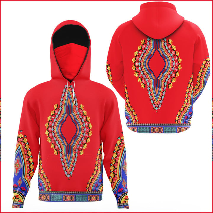 Africa Zone Clothing - Neck Dashiki Africa - Hoodie Gaiter A95 | Africa Zone