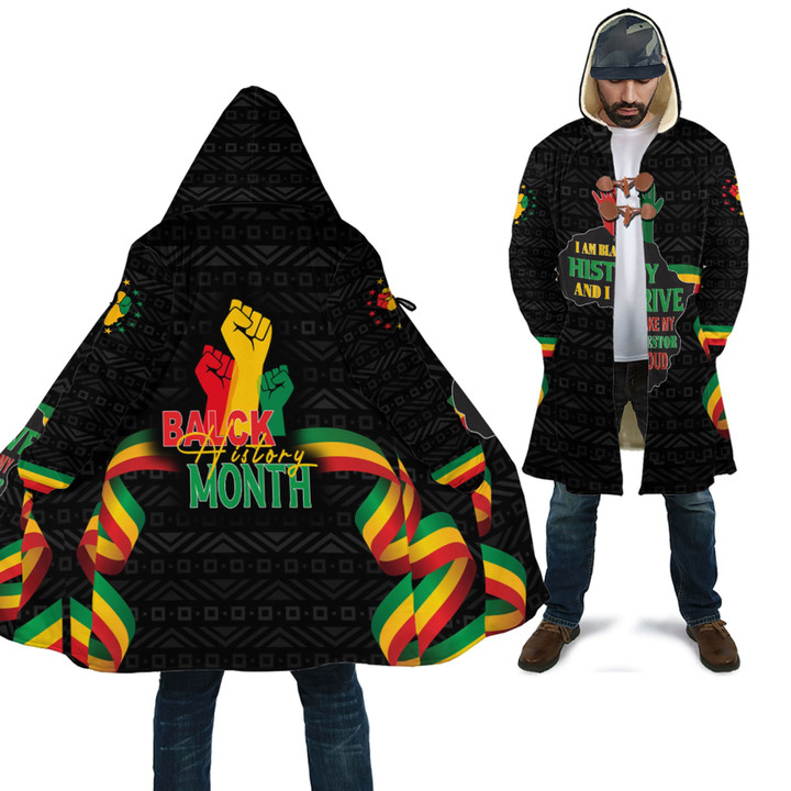 Africazone Clothing - Black History Month Hand Cloak A95 | Africazone