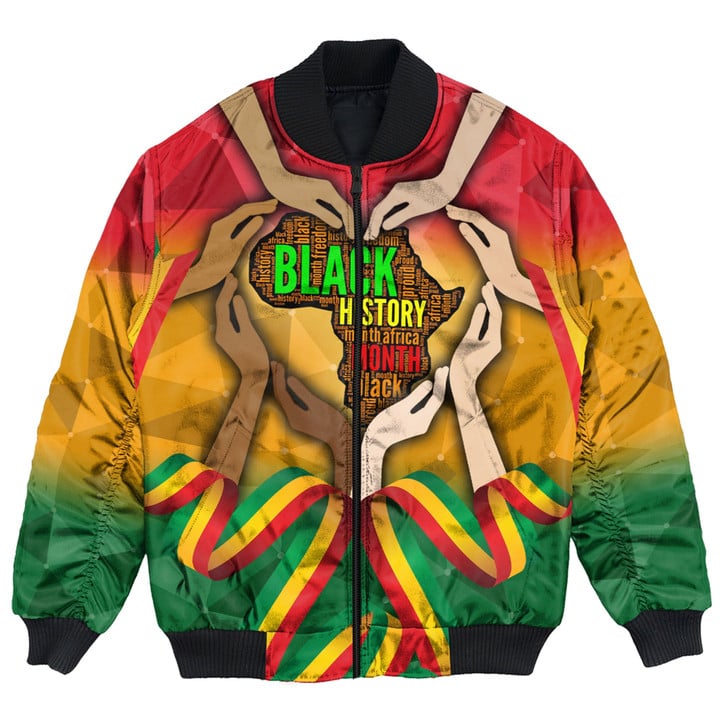Africazone Clothing - Black History Month Bomber Jackets A95 | Africazone