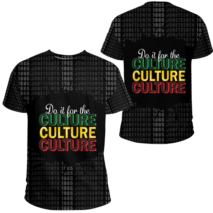 Africa Zone Clothing - Do It For The Culture T-shirt A31
