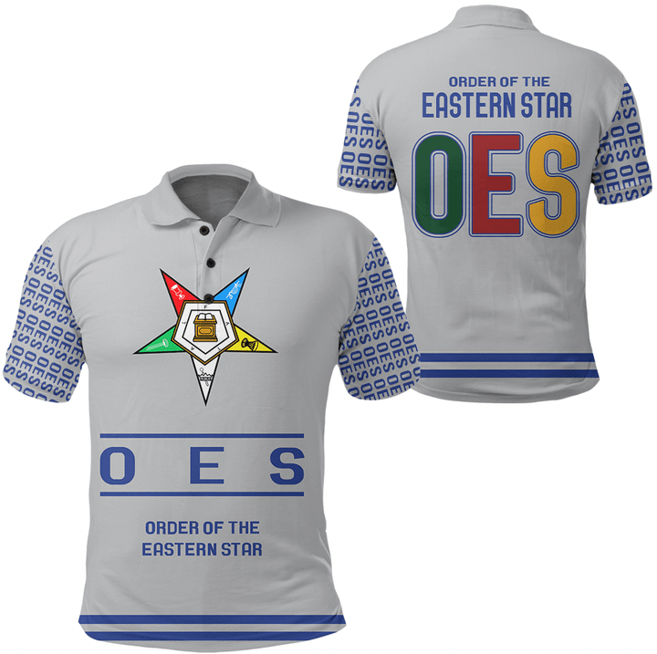 Afria Zone Polo Shirt - FATAL Order Of The Eastern Star Polo Shirt A31