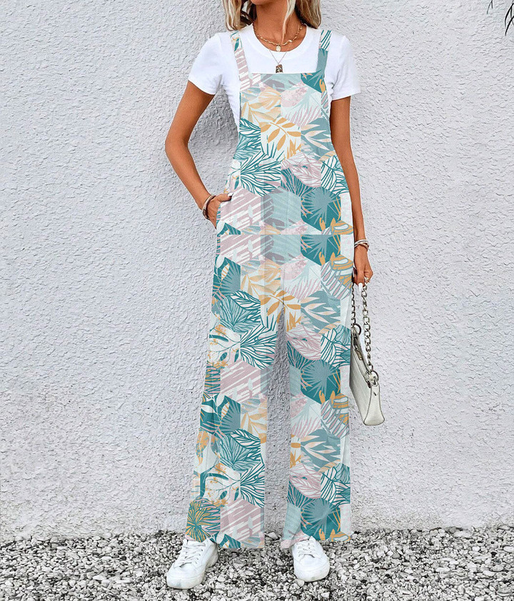 Women's Jumpsuit - Harmoniously Tropical Best Gift For Women - Gifts She'll Love A7 | Africazone