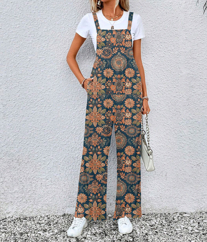 Women's Jumpsuit - Majestic Traditional Boho Pattern Best Gift For Women - Gifts She'll Love A7 | Africazone